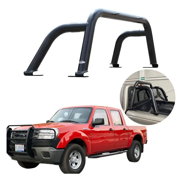 Roll Bar Sport Ford Ranger 1998 - 2012 Estilo Porteria Bronx - Image 1