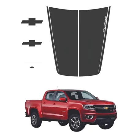 Sticker Calcomania Para Cofre Chevrolet Colorado 2015 - 2023
