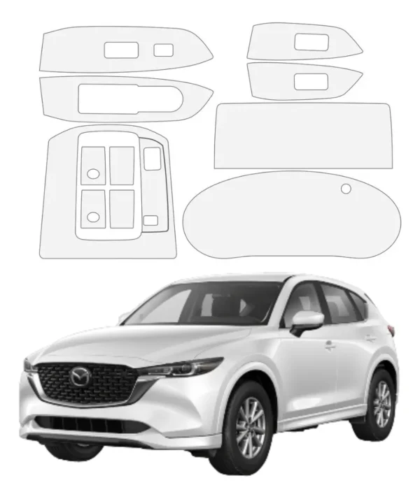 Protección Ppf Kit Completo Para Mazda Cx5 2024 Automatico