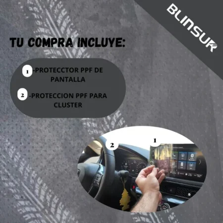 Protector Pantalla  Tacometro Para Mg5 2023 13 Pulgadas - Image 2