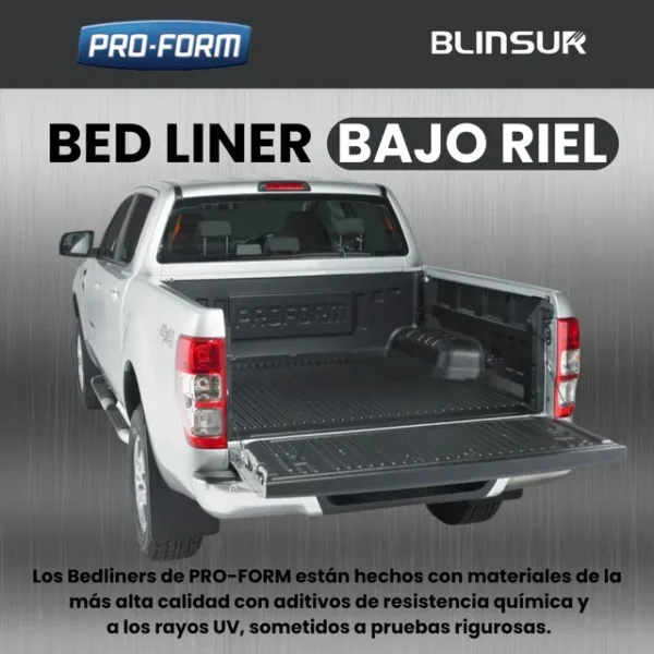 Bed Liner Bajo Riel Ford Ranger 2013 - 2021 Doble Cabina