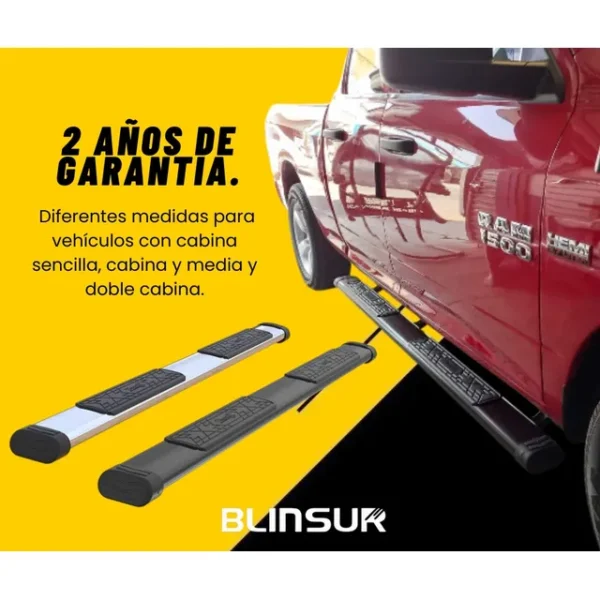 Estribos Bronx Para Chevrolet S10 2016 - 2020 Doble Cabina