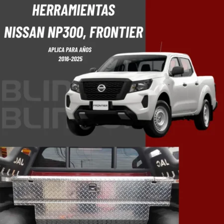 Caja De Herramientas Nissan Frontier 2016-2024+ C/resaques - Image 2