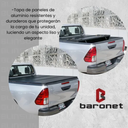 Tapa Cubre Batea Tri Fold Silverado 2019 - 2021 + Cabina Sen - Image 2