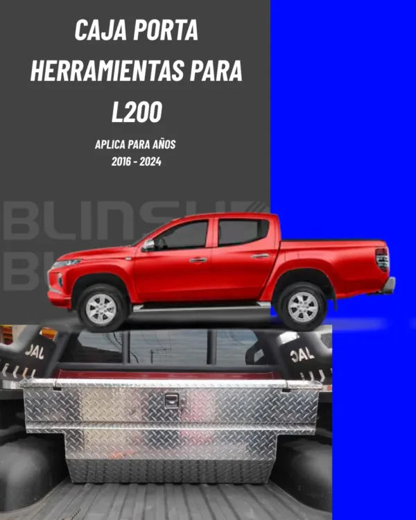 Caja De Herramienta Mitsubishi L200 2016 - 2024 + C/resaques