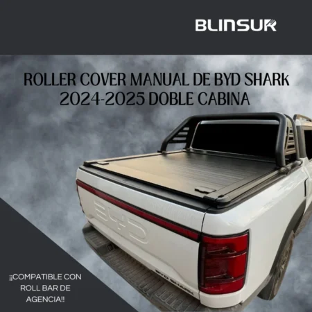 Tapa Cubre Batea Retractil Manual Byd Shark 2024-2025 Dc - Image 2