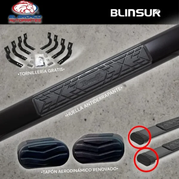 Estribos Nissan Estacas Np300 2024 Frontier Cabina Sencilla