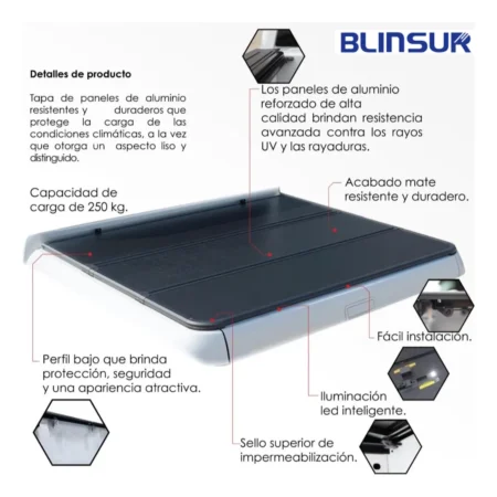 Tapa Cubre Batea Tri-fold Para Byd Shark 2024-2025 Doble Ca - Image 3