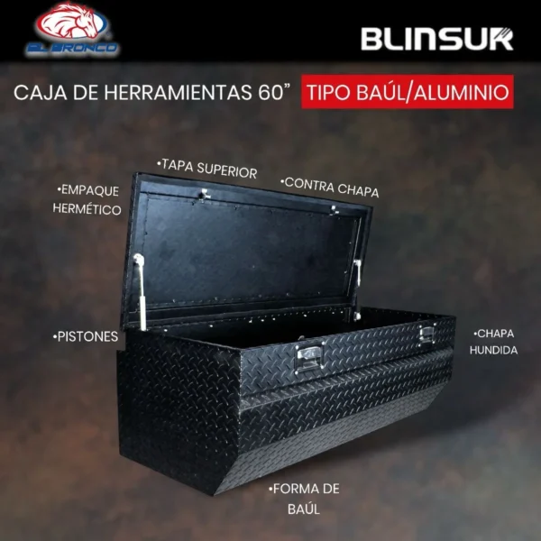 Caja De Herramientas Ford Lobo F150 2004 - 2023 Tipo Baúl