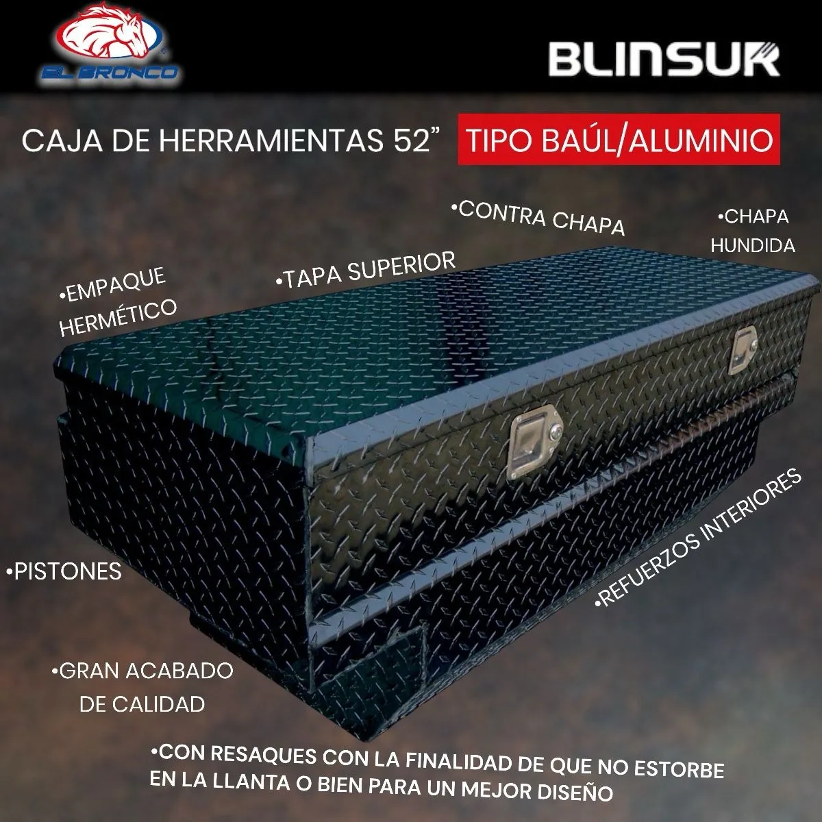 Caja De Herramientas Toyota Hilux 2018 - 2024 C/resaques - Image 3