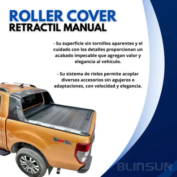 Tapa Cubre Batea Manual Roll Cover Jac T9 2025 - 2026