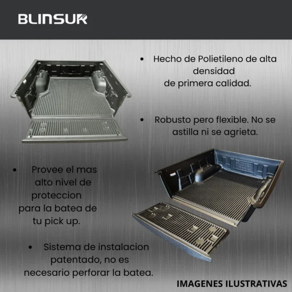Bedliner Ruggedliner Para Np300 2021-2024 Cabina Sencilla