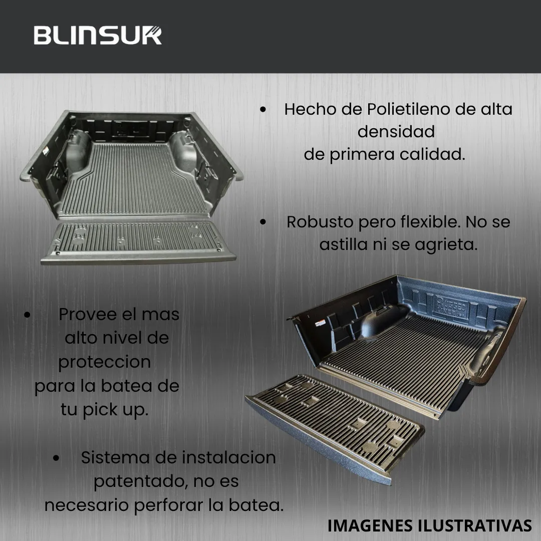 Bedliner Ruggedliner Para Np300 2021-2024 Cabina Sencilla - Image 3