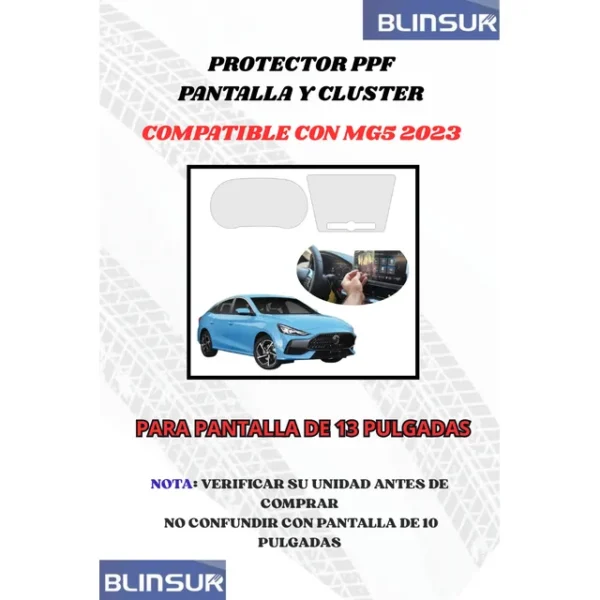 Protector Pantalla  Tacometro Para Mg5 2023 13 Pulgadas