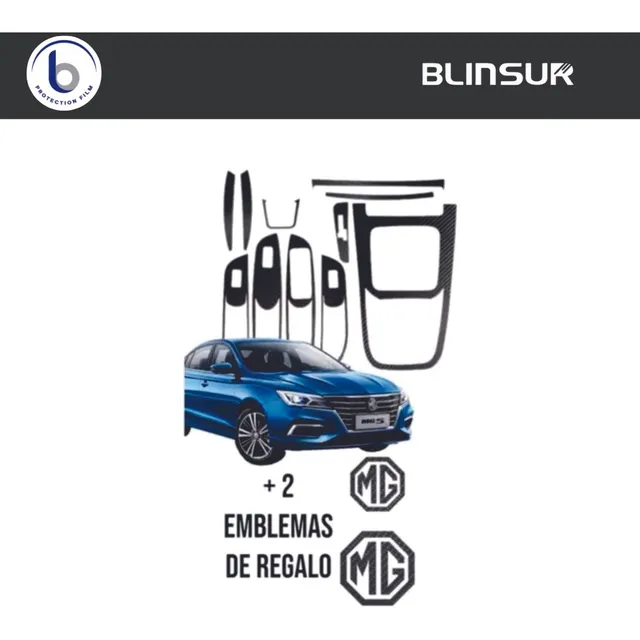 Kit Completo Sticker Puertas Y Panel Central Mg5 2021 2022 - Image 4
