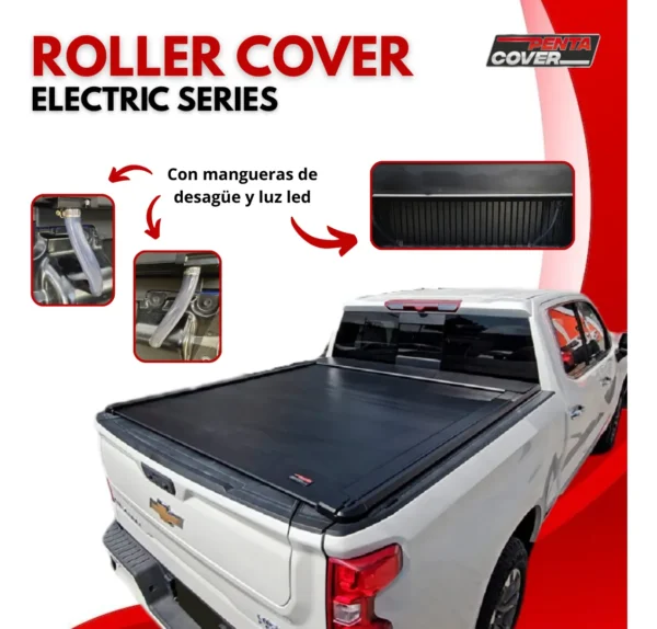 Tapa Cubrebatea Electrica Roll Cover Sierra Denali 2016-2025