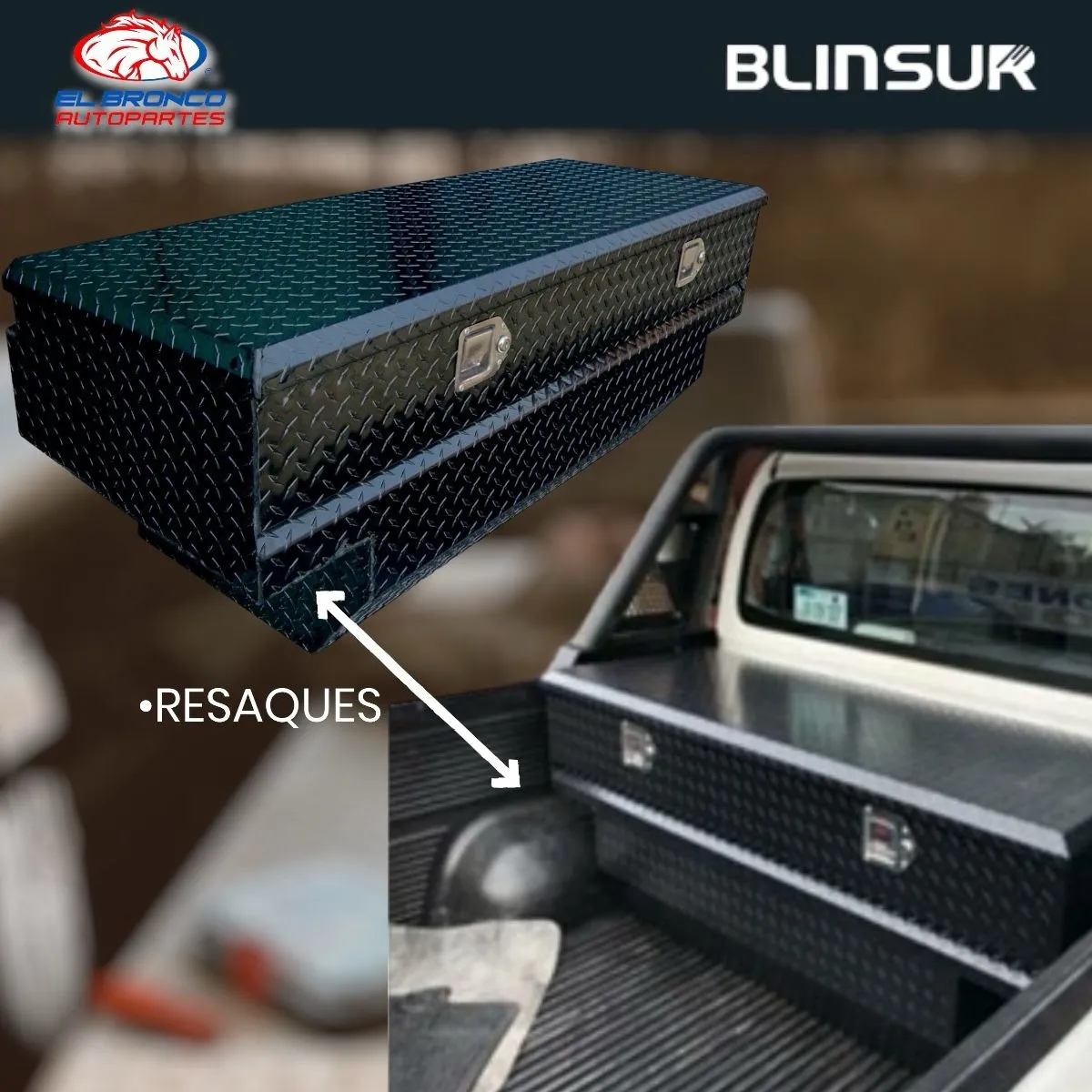 Caja De Herramientas Toyota Hilux 2018 - 2024 C/resaques - Image 4