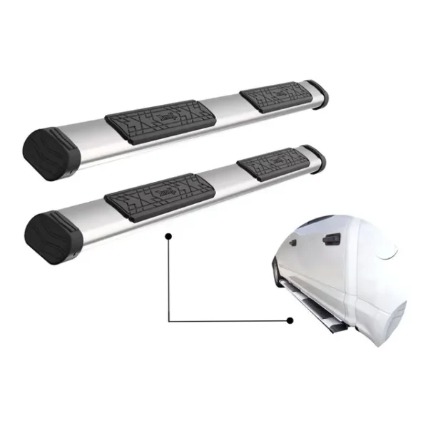 Estribos Bronx Ford Lobo F-150 Doble Cabina 2015-2022 Cromo