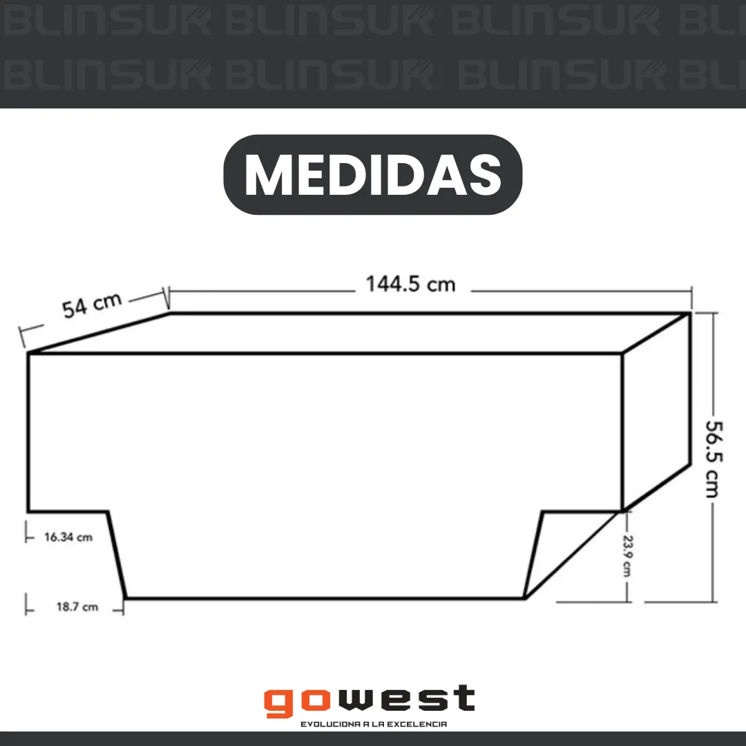 Caja De Herramientas Tromso Nissan Np300 Frontier 2016-2023 - Image 5