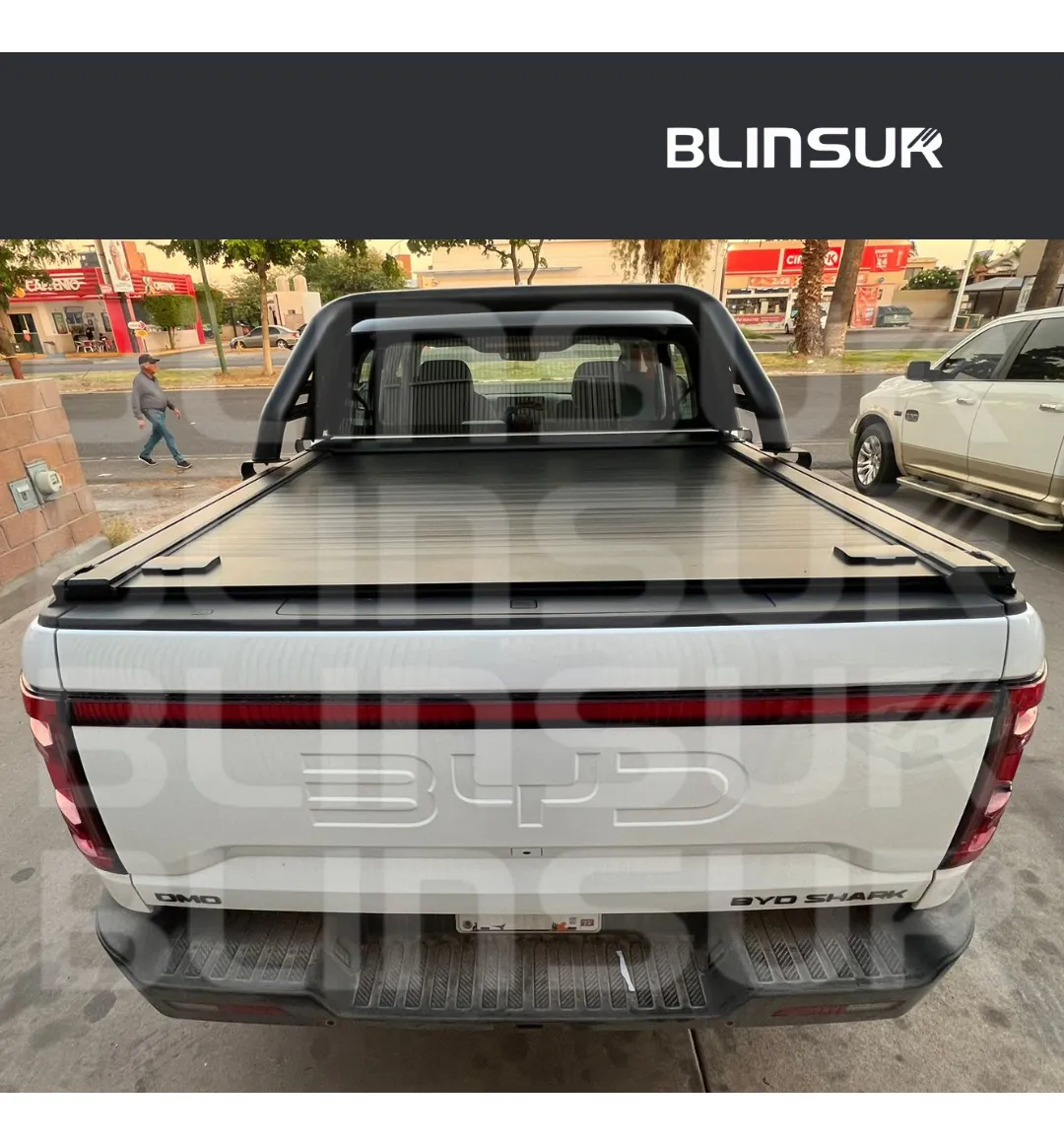 Tapa Cubre Batea Retractil Manual Byd Shark 2024-2025 Dc - Image 5