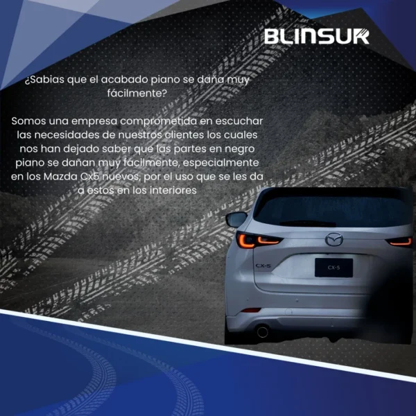 Kit Completo Sticker 4 Puertas/panel Central Mazda Cx5 2024