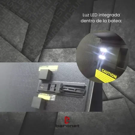 Tapa Cubre Batea Tri Fold Silverado 2019 - 2021 + Cabina Sen - Image 6