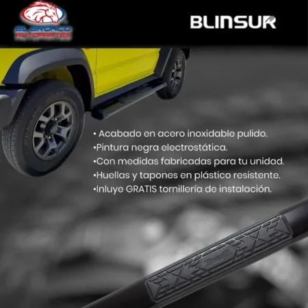 Estribos Nissan Estacas Np300 2024 Frontier Cabina Sencilla - Image 7