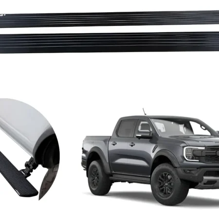 Estribos Electricos Para Ford Ranger 2023-2024 Dob Cab Negro