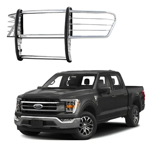 Burrera Tumbaburros Euroguard Ford Lobo 2015 - 2020 Inox