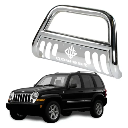 Burrera Protector Bar Cromada Jeep Liberty 2002 - 2004