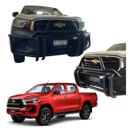 Burrera Defensa Delantera Para Toyota Hilux 2016 - 2024
