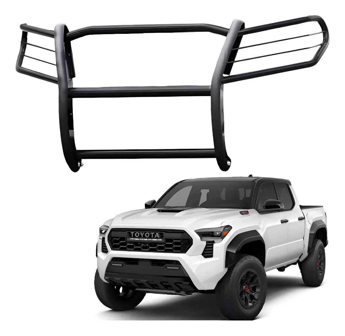 Burrera Defensa Delantera Compatible Con Toyota Tacoma 2024 - Image 1