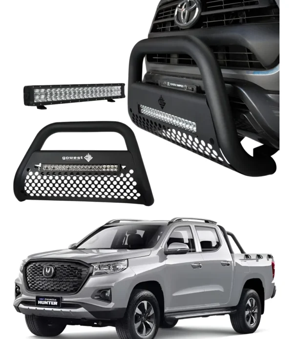 Kit Burrera Ultra Bar De Barra Changan Hunter 2024 + Luz Led