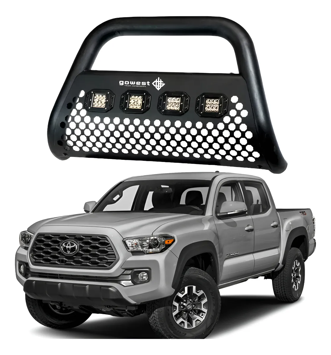 Centro De Burrera Ultra Bar Toyota Tacoma 2016-2022 4 Faros - Image 1