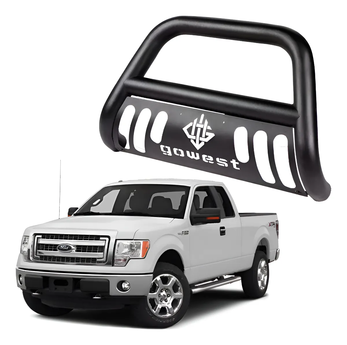 Burrera Protector Bar Negra Ford Lobo F150 2009 - 2014 - Image 1