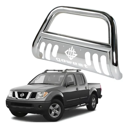 Centro De Burrera Protector Bar Cromada Frontier 2001 - 2007