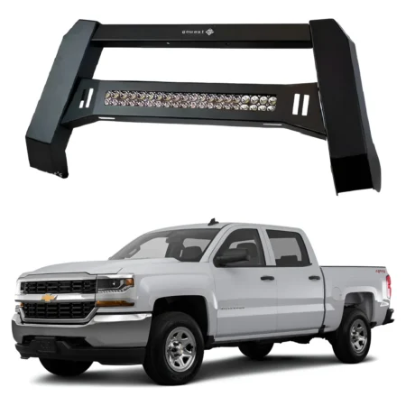 Burrera Baja Bar Chevrolet Silverado 2007 - 2018 Negra