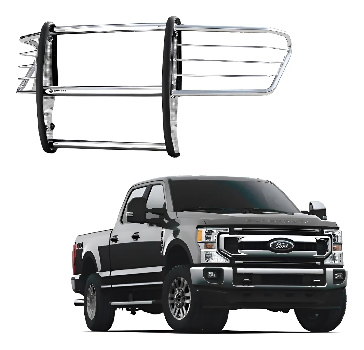 Burrera Euroguard Inoxidable Super Duty F-250 F-350 F-450 - Image 1