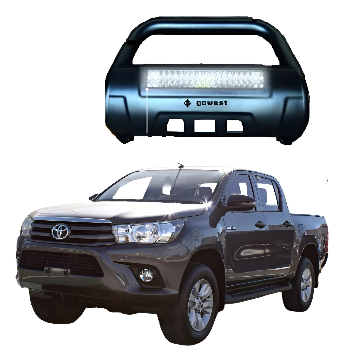 Nueva Burrera Pro Max Bar R3 Toyota Hilux 2016 -2022 - Image 1