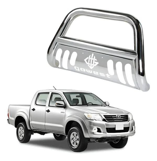Burrera Protector Bar Toyota Hilux 2005 - 2015 Cromada