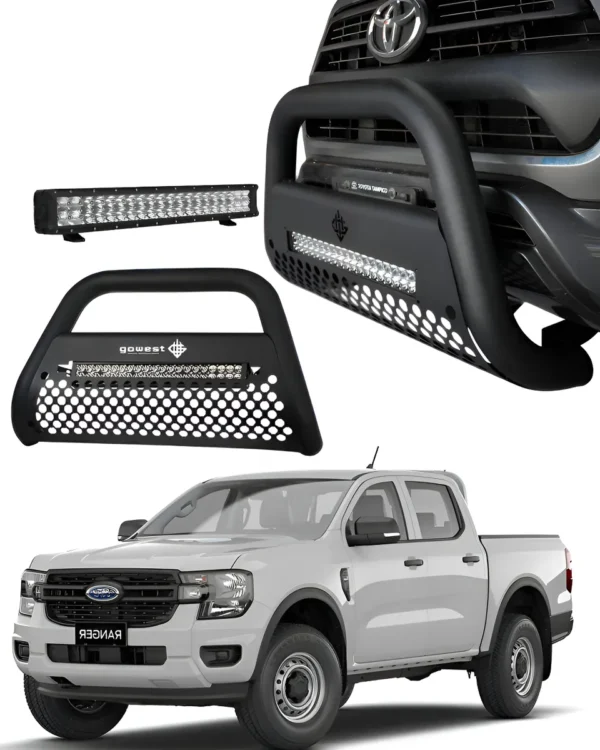 Kit Burrera Ultra Bar Ford Ranger 2013 - 2022 + Barra Led