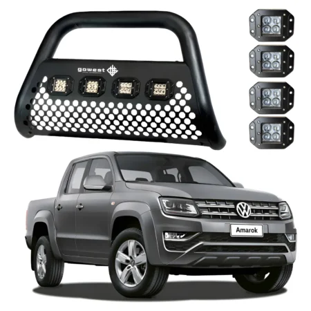 Kit Burrera Ultra Bar Volkswagen Amarok 2010 - 2020 + 4 Led