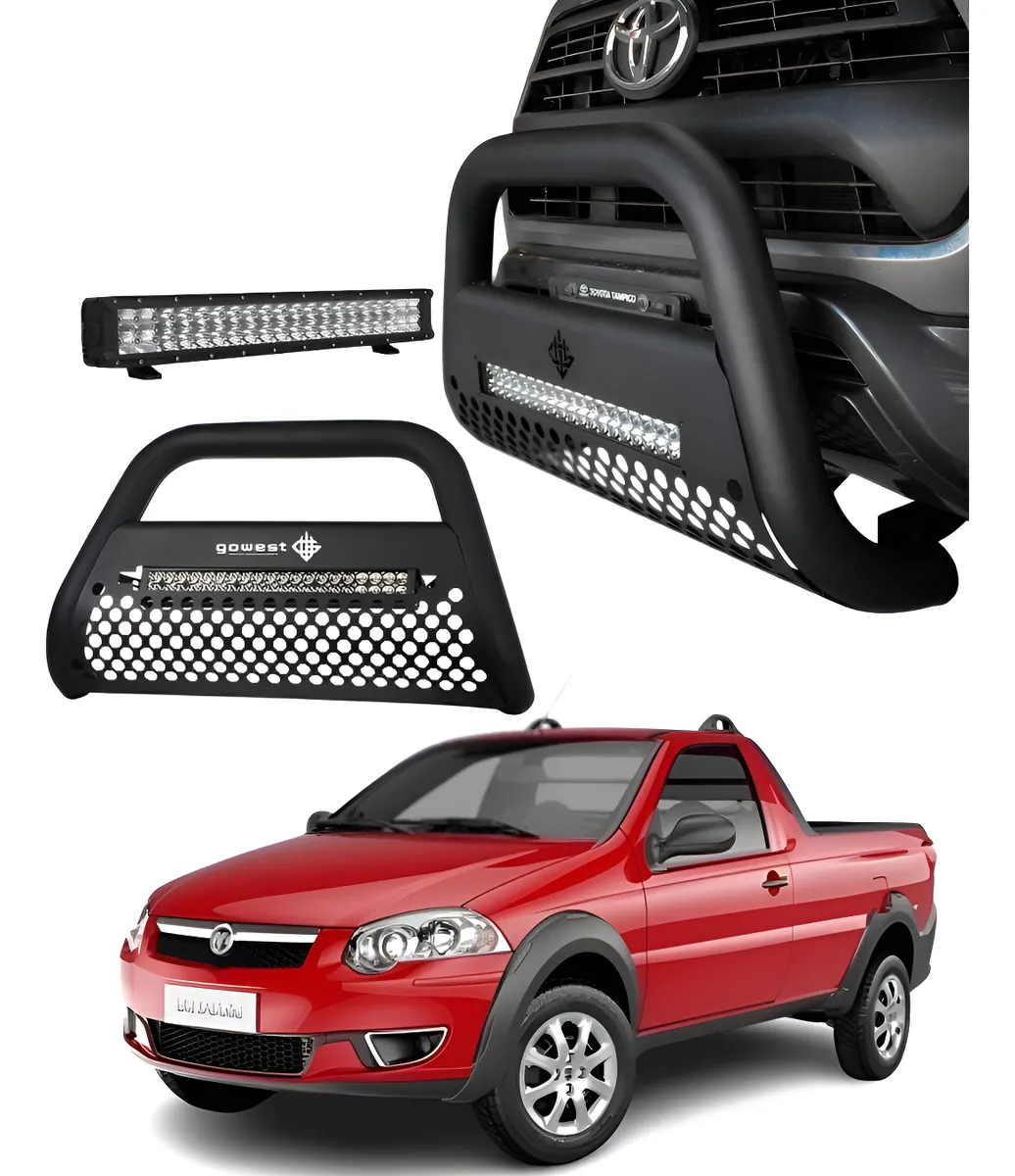 Kit Burrera Ultra Bar Ram 700 Cab Reg 2014 - 2020 + Barra - Image 1