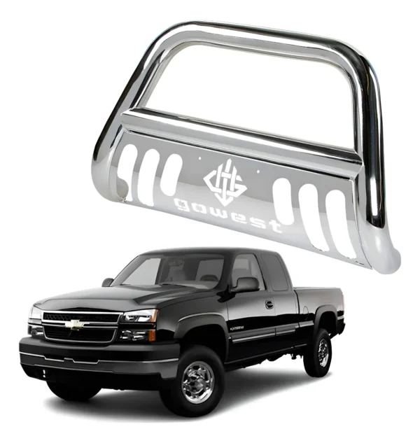 Burrera Protector Bar Cromada Chevrolet Silverado 2003-2006