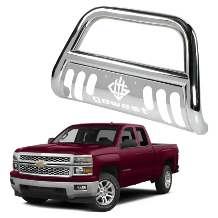 Burrera Protector Bar Cromada Chevrolet Silverado 2014-2015