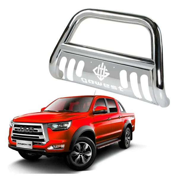 Burrera Protector Bar Cromada Jac Frison T8 2020 - 2024