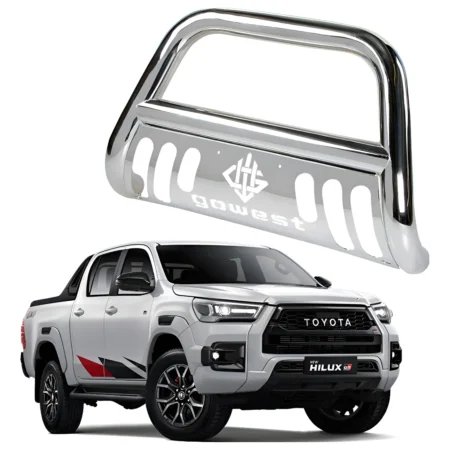 Burrera Protector Bar Cromada Toyota Hilux Platinum 2023