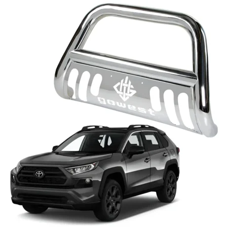 Burrera Protector Bar Cromada Toyota Rav4 2019 - 2022 +