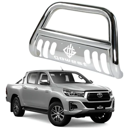 Burrera Protector Bar Toyota Hilux Platinum 2019-2020 Cromo