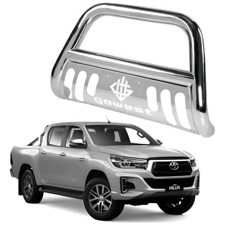 Burrera Protector Bar Toyota Hilux Platinum 2019-2020 Cromo